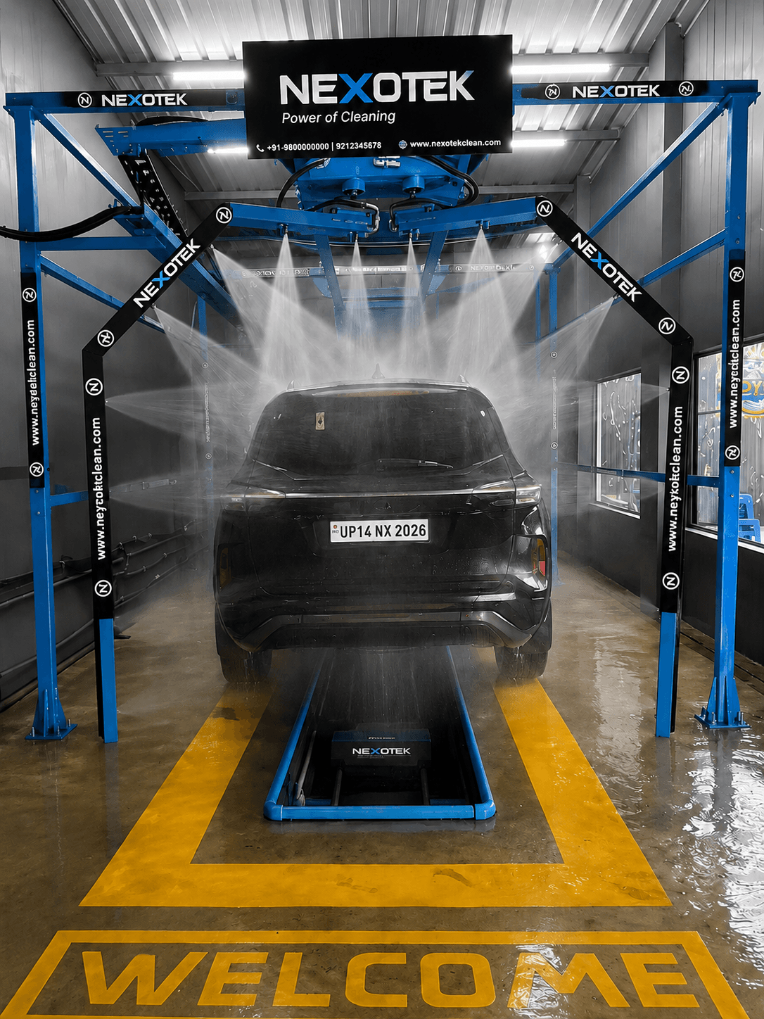 Automatic Double Arm Jet Wash Plant