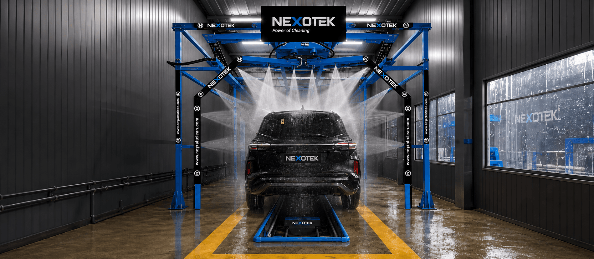 Automatic Double Arm Jet Wash Plant
