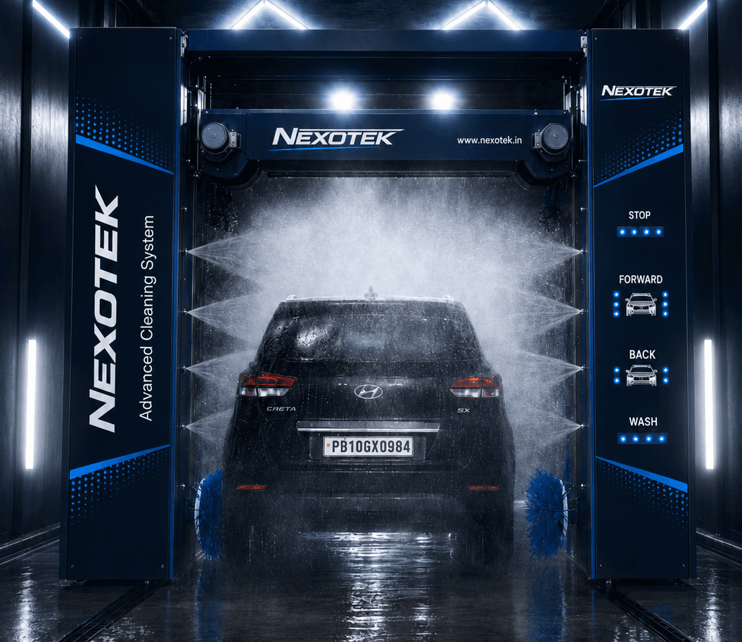 Jet Car Wash with Dryer Plant